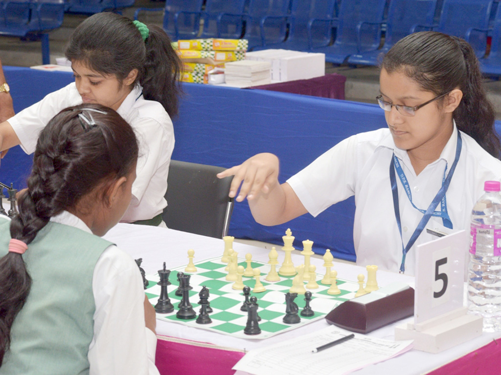 DPS International Chess Championship Girls (open)-2017