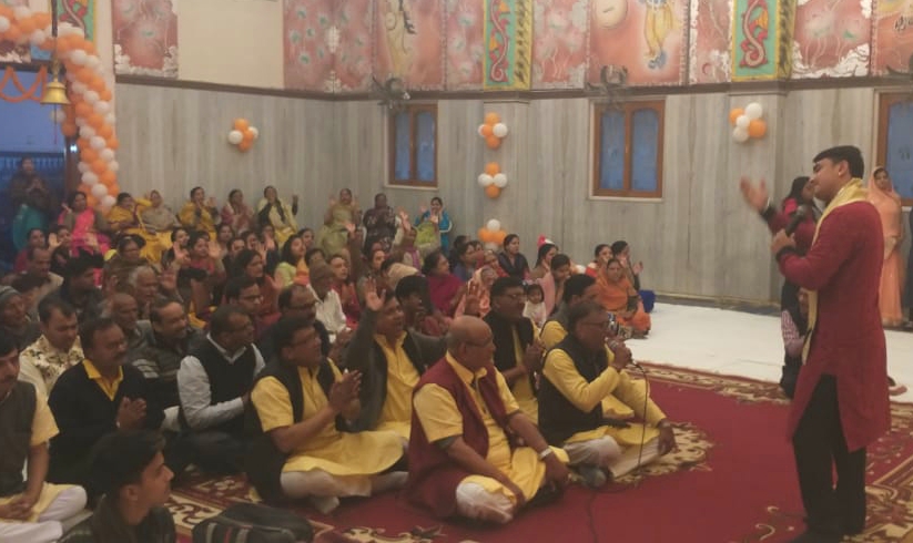 Celebration of the 15th installation day of sri shyam mandir