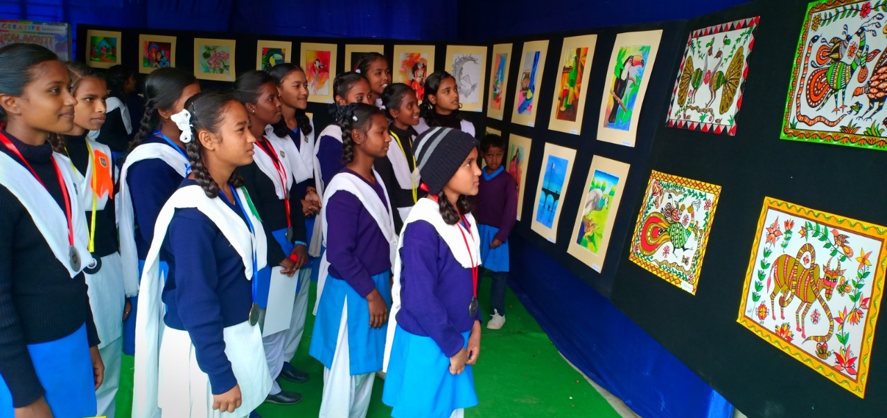 Painting competition by kalakriti ended with prize distribution