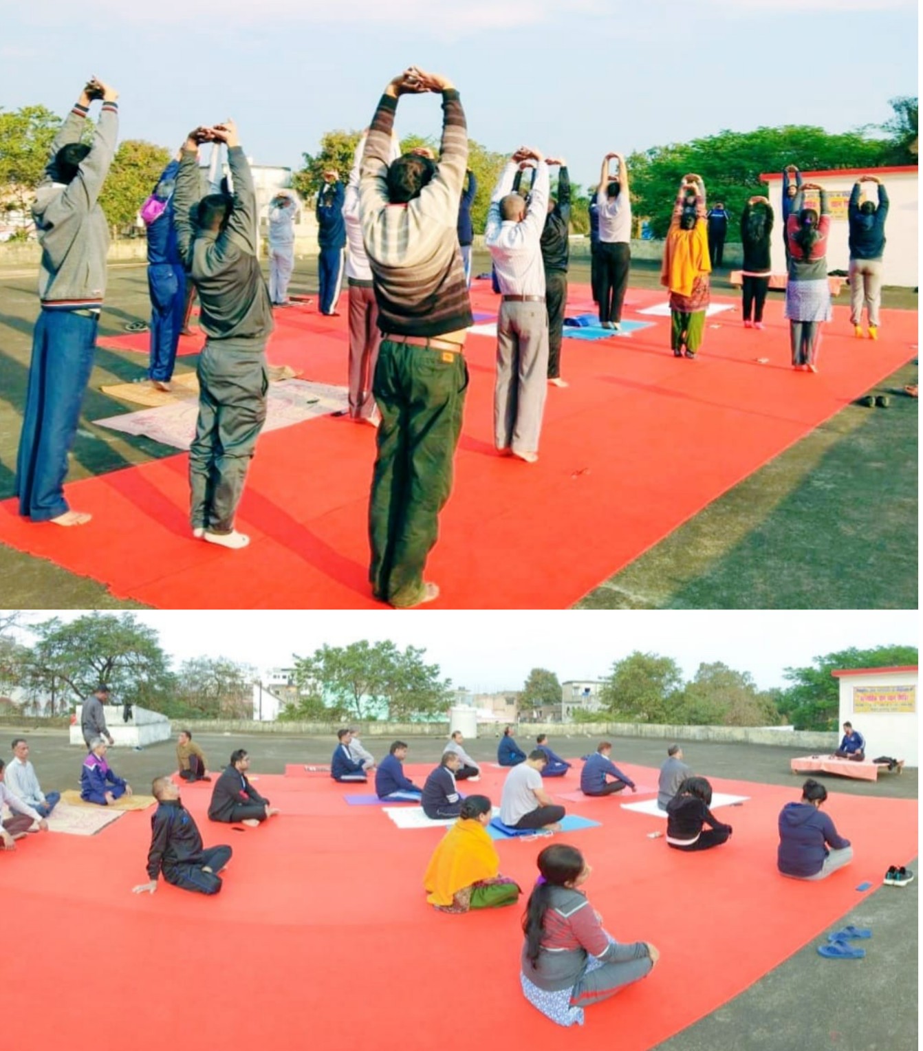 Yoga is a science, which make human beings brain tension free and helps to correct the free flow id prana energy