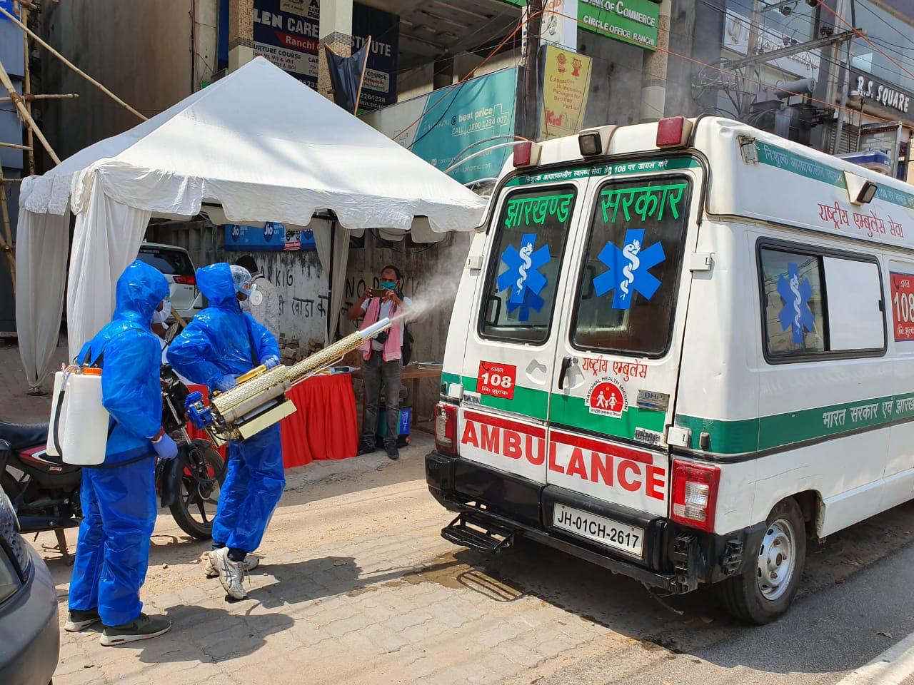 Free vehicle disinfectant fogging programme started
