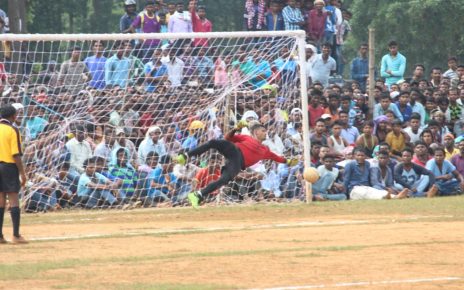 All jharkhand football tournament 2017 : eleven gorkha regiment Lucknow became winner
