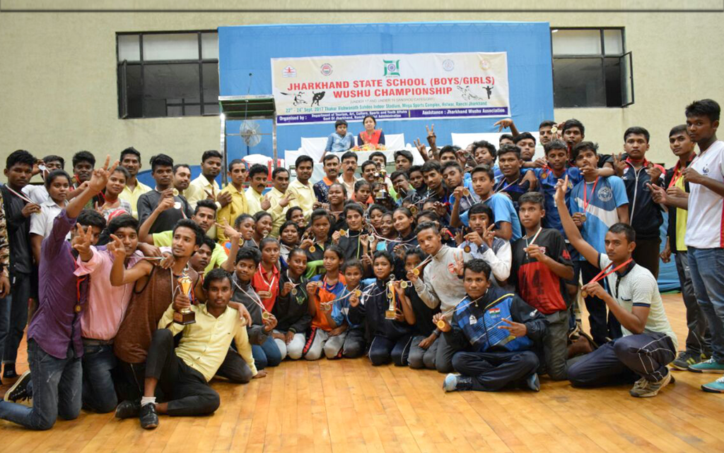 jharkhand-state-school-wushu-boysgirls-competition-concluded-ranchi-awarded-with-overall-champion