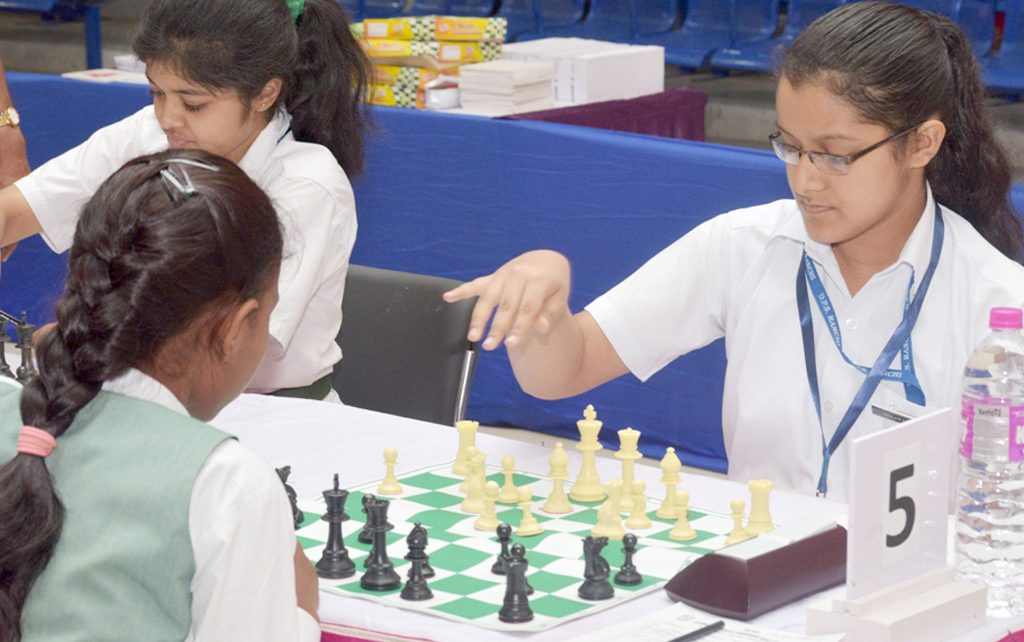 DPS International Chess Championship Girls (open)-2017