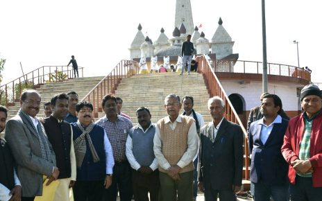 A marriage hall, water and sanitation facility in surya mandir will be build with the help mp fund.