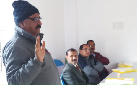 Juj is determined for the betterment of zonal and town journalists : sheo kumar Agarwal