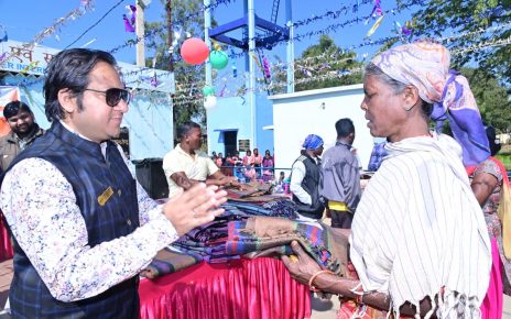 Jci Ranchi celebrated republic day in labed village