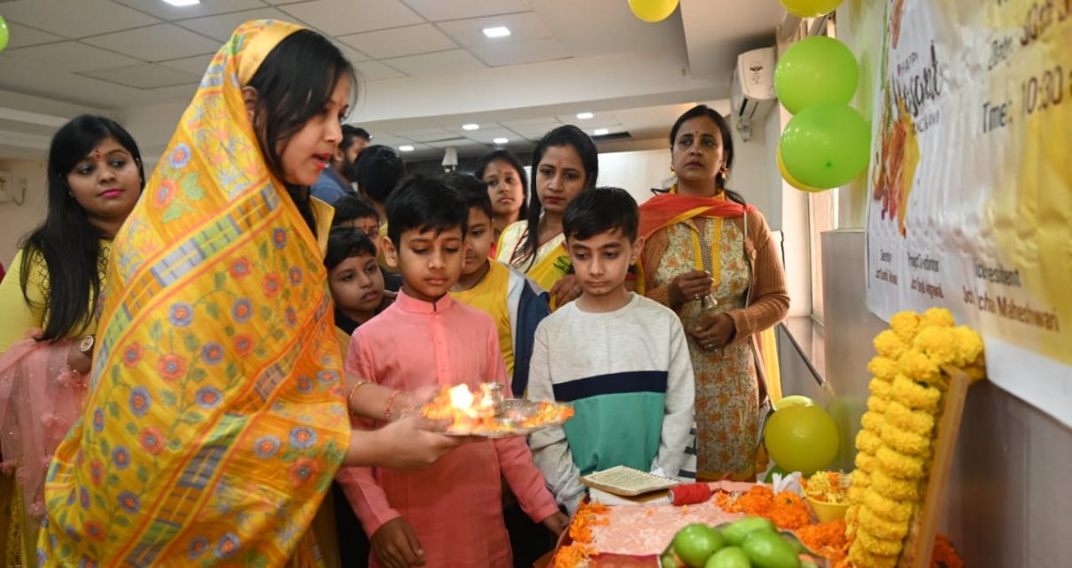 Saraswati puja by jci women wing