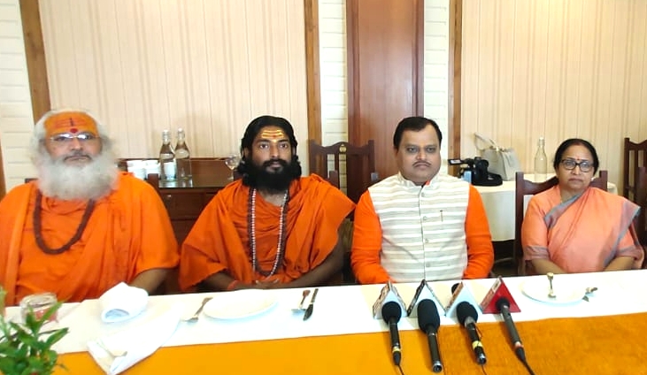 President of sudarshan rastra nirman, Suresh chauhan on three days Jharkhand visit