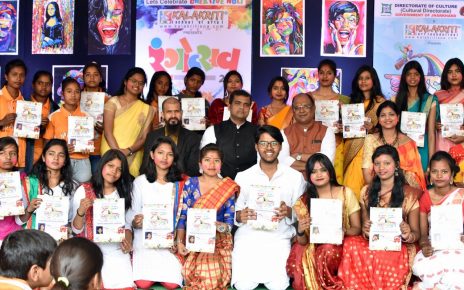 Indradhanush coloursof life painting exhibition concluded : competitors felicitated