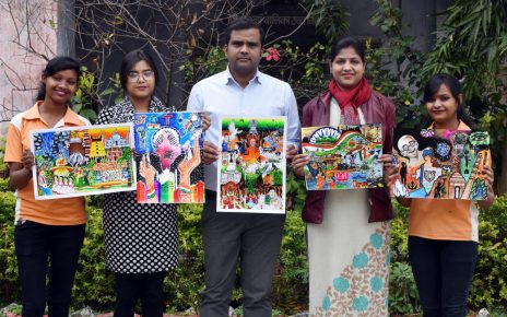 Result of online painting competition organized on independence day declared