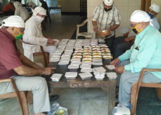 Gurudwara sri guru nanak satsang sabha distributed six thousand food packets till dated for needy